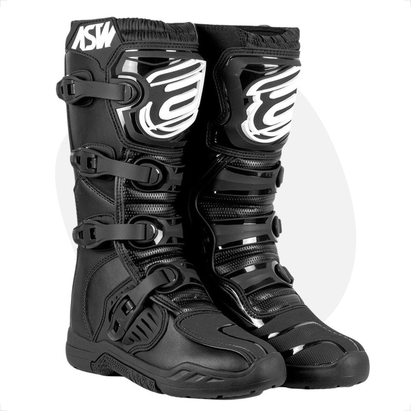 Bota Asw Cores Image Enduro Trilha Motocross Promoção