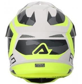 Capacete Acerbis Profile 4 Amarelo/branco