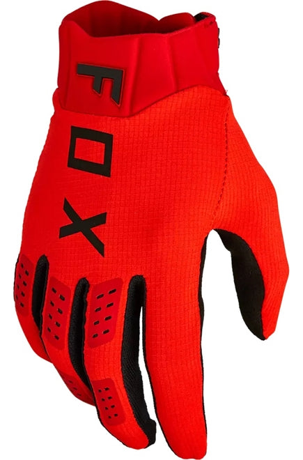 Luva Motocross Fox Flexair Vermelha Cor Vermelho Tamanho P