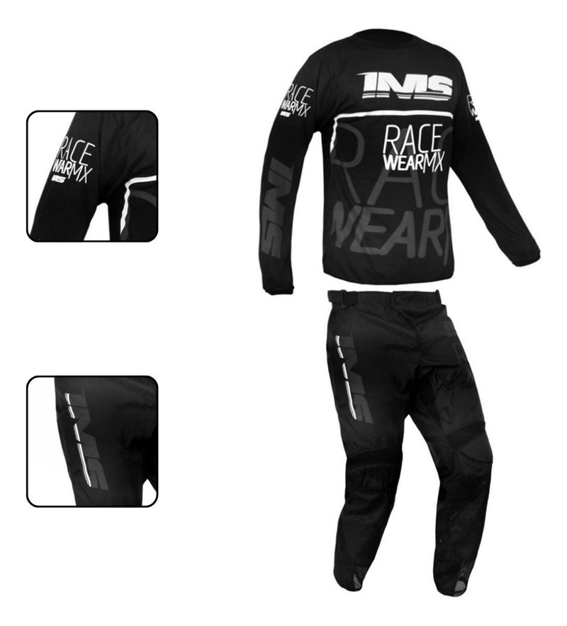 Conjunto Roupa Ims Mx 2025 Infantil Calça Camisa Motocross