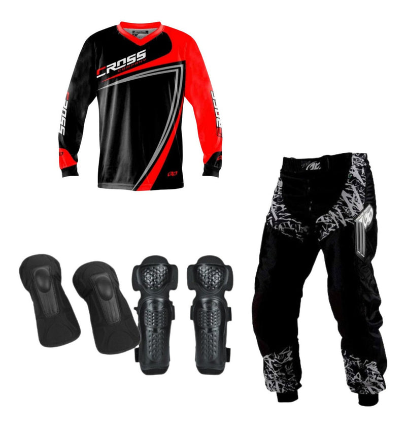 Kit Equipamento Insane Protork Motocross Trilha  Promoção