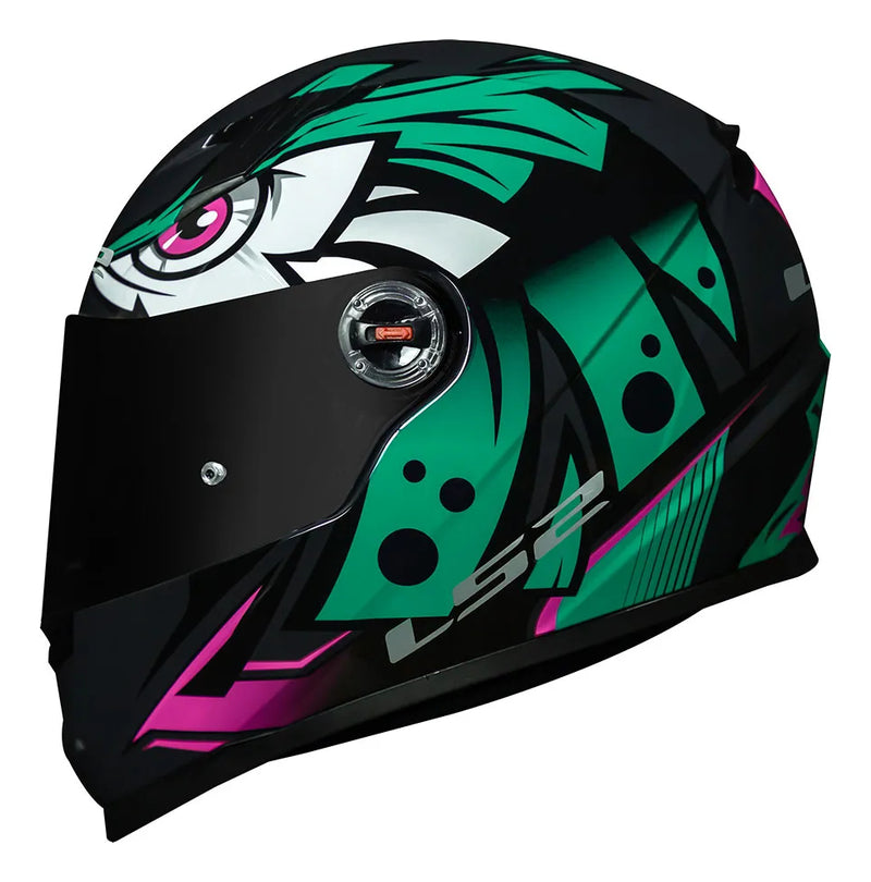 Capacete Ls2 Ff358 Classic Tribal Verde