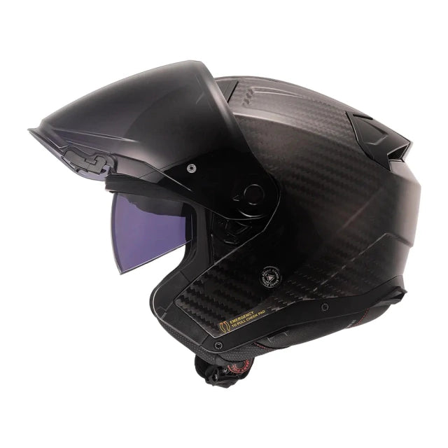 CAPACETE LS2 INFINITY II C SOLID CARBON