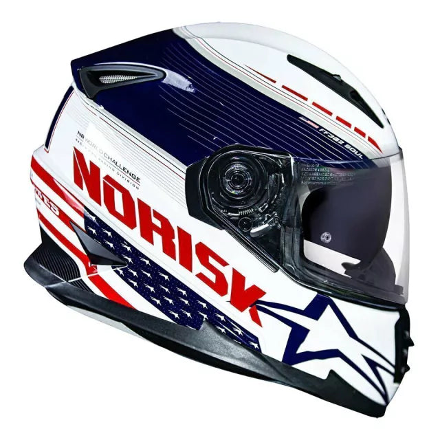 CAPACETE NORISK SOUL GRAND PRIX USA