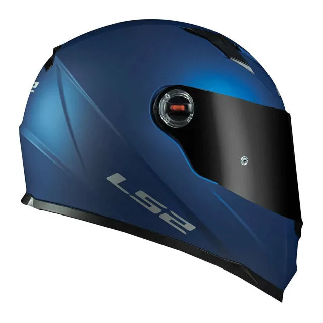 CAPACETE LS2 CLASSIC MONOCOLOR AZUL FOSCO