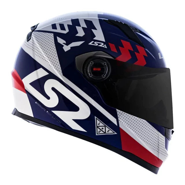 CAPACETE LS2 CLASSIC PODIUM AZUL