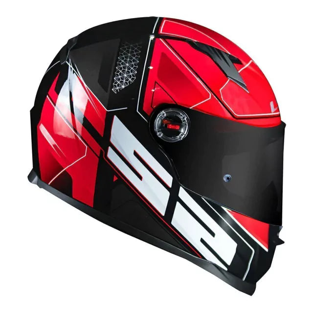 CAPACETE LS2 CLASSIC FF358 ULTRA VERMELHO