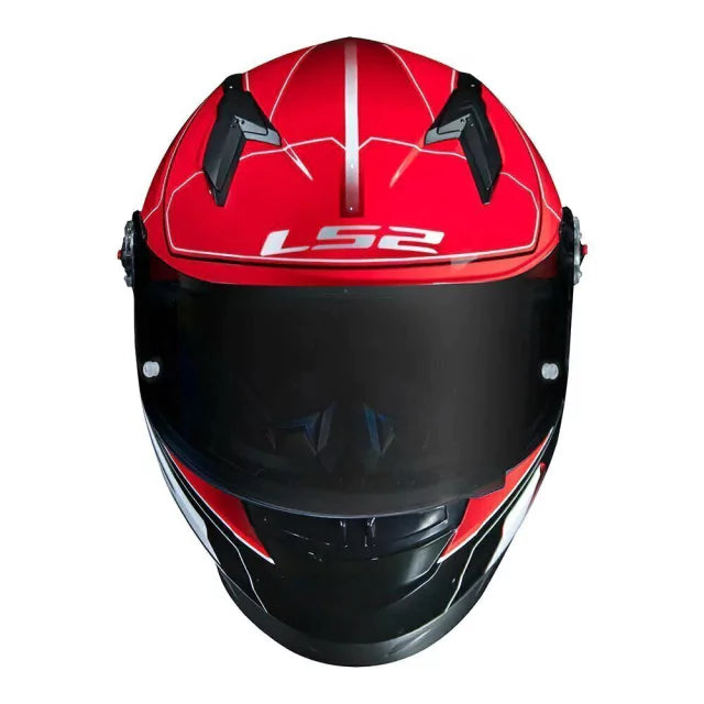 CAPACETE LS2 CLASSIC FF358 ULTRA VERMELHO