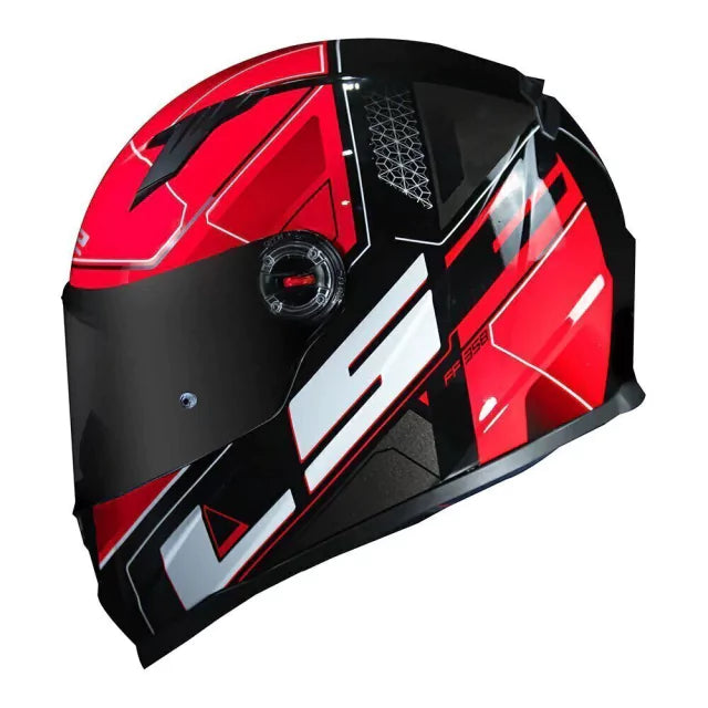 CAPACETE LS2 CLASSIC FF358 ULTRA VERMELHO