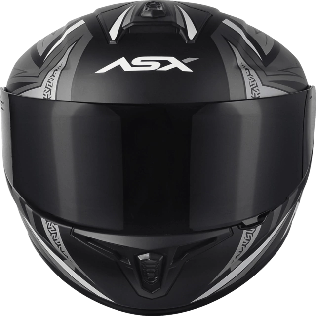 CAPACETE ASX DRAKEN VECTOR FOSCO PRETO/CINZA